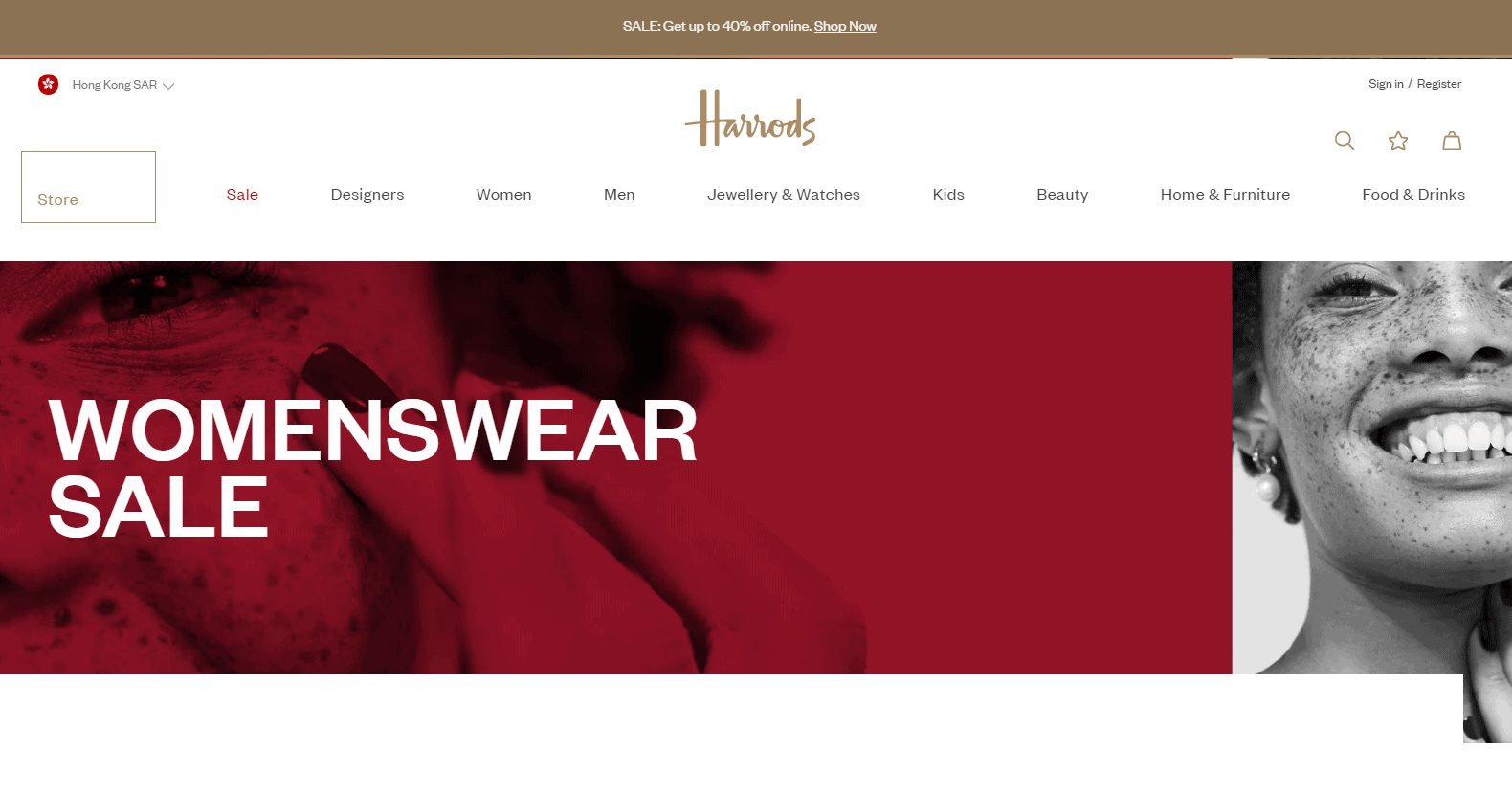 Harrods优惠码2024 哈罗斯百货年中大促正式开始时尚类低至6折促销
